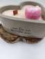 Preview: Betonkerze Herz   ***   ROMANTIK  ROSE