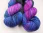 Preview: Die " Softe High Twist " Einöder Merino  Socke  *** Purple Blaues Avalon