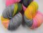 Preview: Einöder Merino  Socke  *** GRAUES NEON