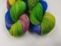 Preview: Cash Socks  4 fach  ***  GRÜNGELBES BLAUROSE
