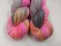 Preview: Cash Socks  4 fach  ***  GRAUES NEONPINK