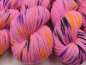 Preview: Einöder Merino  Socke  ***  Neon Konfetti  Pink