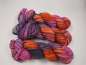Preview: Zebra Socks -  GRAUES PINKORANGE