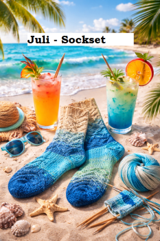 ABO Club für Juli   *** Einöder Merino  Sock Set 150 g - Bitte extra bestellen