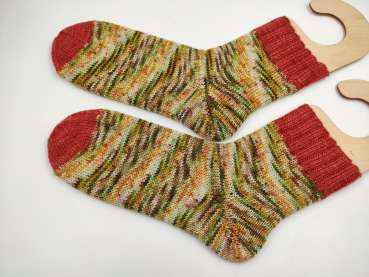 Preview: Handgestrickte Merino Socken -  Gr. 38/39