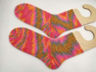 Preview: Handgestrickte Merino Socken -  Gr. 38/39