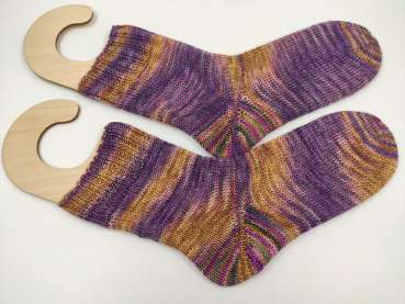 Preview: Handgestrickte Merino SILK  Socken -  Gr. 38/ 39