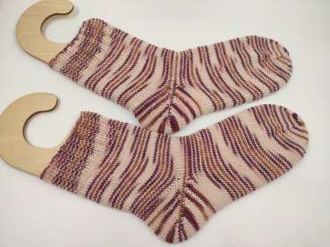 Preview: Handgestrickte Merino  Socken -  Gr. 38/39