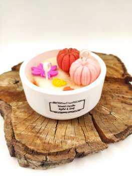 Handgemachte Duftkerze ***  Herbst *  Apfel & Zimt