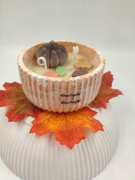 Handgemachte Duftkerze ***  Herbst *  Spice Pumpkin
