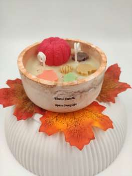 Handgemachte Duftkerze ***  Herbst *  Spice Pumpkin