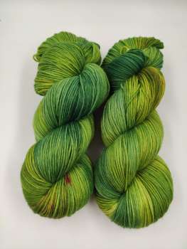 Der Klassiker 6 fach - Sockenwolle 150 g  -  ALLES GRÜN