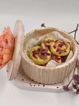 Preview: Deko Döschen mit Wachsmelts ***  MADAGASKAR VANILLA