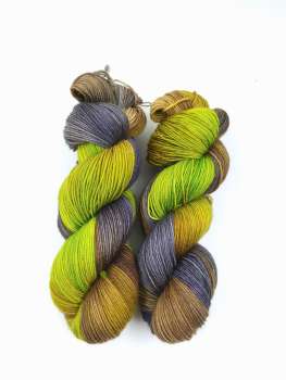 Der Klassiker 4 fach - Sockenwolle  -   GRAUBRAUNER LIMES