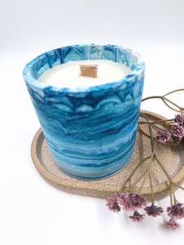 Preview: Marmor Becher    ***  Blue Soft