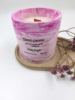 Marmor Becher    ***  Pink Sugar
