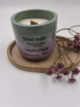 Betonkerze Klein   *** Lavendel & Vanille