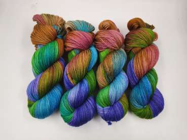 Einöder Merino  Socke  *** Bunter Mix