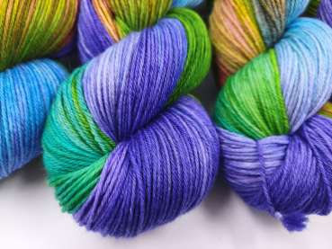 Preview: Einöder Merino  Socke  *** Bunter Mix