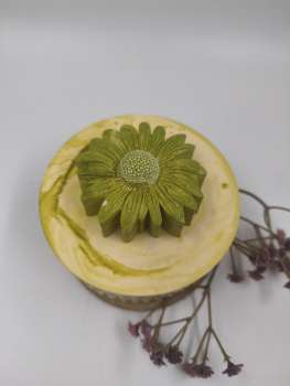 Preview: Deko Döschen mit Wachsmelts *** Lemongrass & Ginger