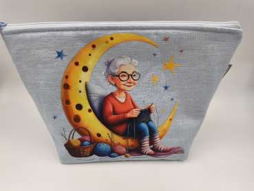 Projekt Tasche für Sockenprojekte   ***  OMA mit MOND