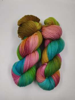 Einöder Merino  Socke  *** BUNTER  MIX