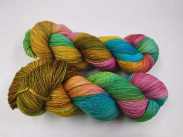 Preview: Einöder Merino  Socke  *** BUNTER  MIX