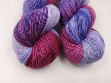 Preview: Cash Socks  4 fach  ***  LILA BURGUNDER