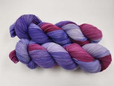 Preview: Cash Socks  4 fach  ***  LILA BURGUNDER