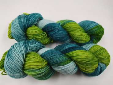 Preview: Merino Alpaka Sock  - GRÜNES TEAL