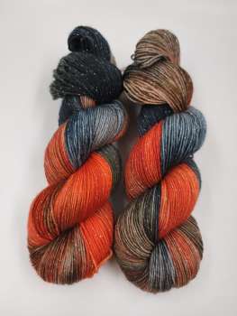Silber Merino  -  SCHWARZES ROTBRAUN