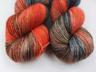 Preview: Silber Merino  -  SCHWARZES ROTBRAUN