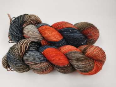 Preview: Silber Merino  -  SCHWARZES ROTBRAUN