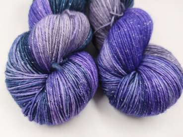 Preview: Silber Merino  -  GRAUBLAUES PURPLE