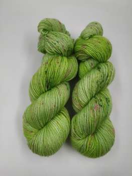 Silber Merino  -  FRISCHES GRÜN