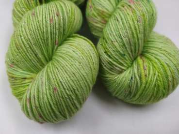 Preview: Silber Merino  -  FRISCHES GRÜN