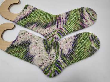 Preview: Handgestrickte Merino  Socken -  Gr. 38/ 39