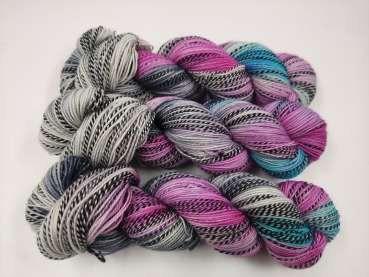 Preview: Zebra Socks -  GRAUES TÜRKISPINK
