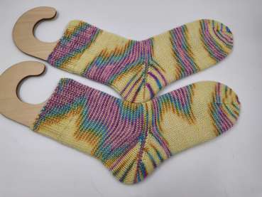 Preview: Handgestrickte Merino  Socken -  Gr. 38/ 39