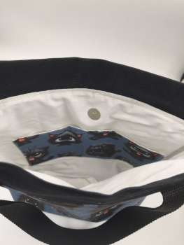 Preview: Handle Bag Projekt Tasche Gr. M     ***  FRECHE KATZEN