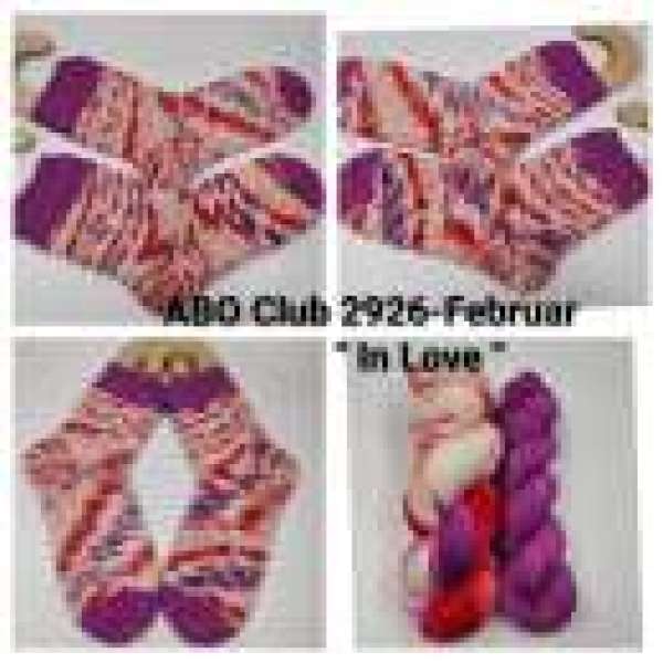 ABO Club für 3 Monate   *** Einöder Merino  Socke  *** Juli -  September  ( Extra Bestellen )