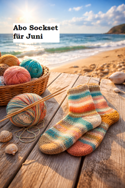 ABO Club für Juni  *** Einöder Merino  Sock Set 150 g - Bitte extra bestellen