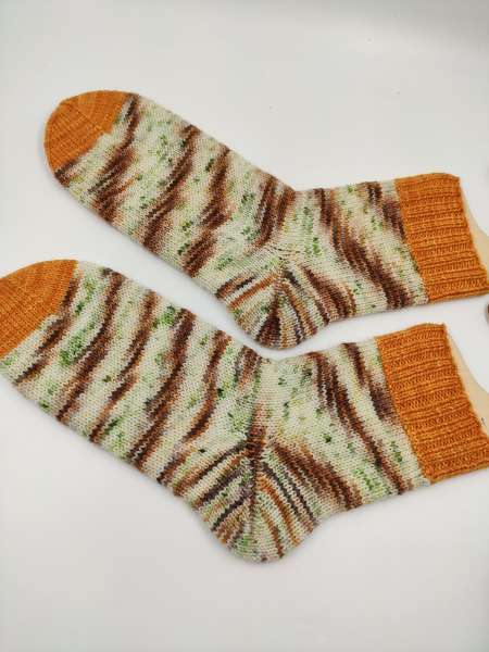 Handgestrickte Merino  Socken -  Gr. 41/42