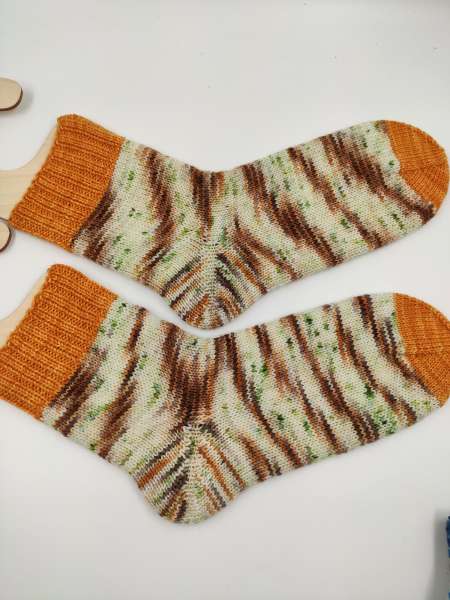 Handgestrickte Merino  Socken -  Gr. 41/42