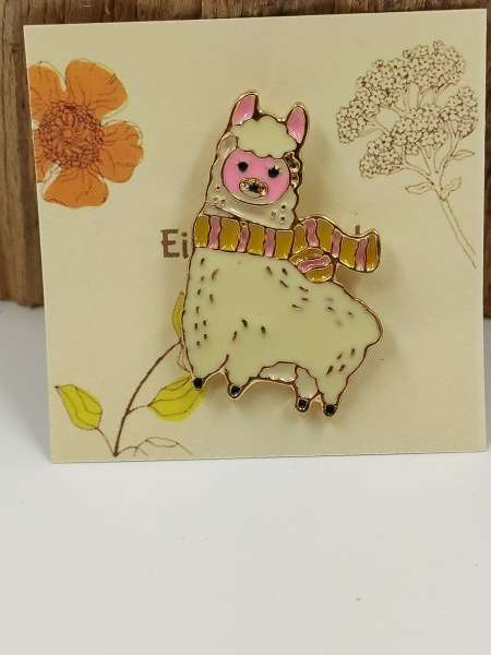 Emaille Pin - ALPAKA