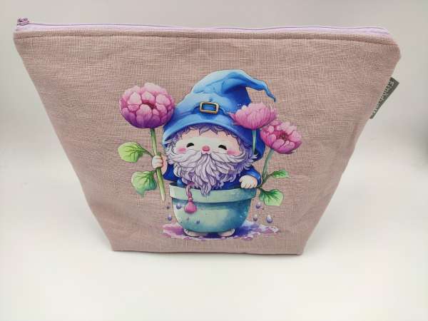 Projekt Tasche für 2 Knäuel   ***  BLUMEN ZWERG
