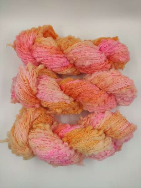 Crime  -  Merino Seide    -   PINKORANGE