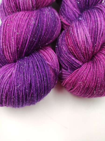 Einöder Merino Silber Sparkle - PURPLE BEERE