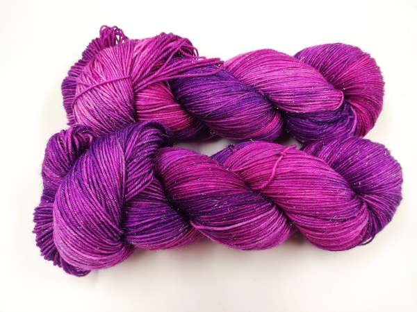 Einöder Merino Silber Sparkle - PURPLE BEERE