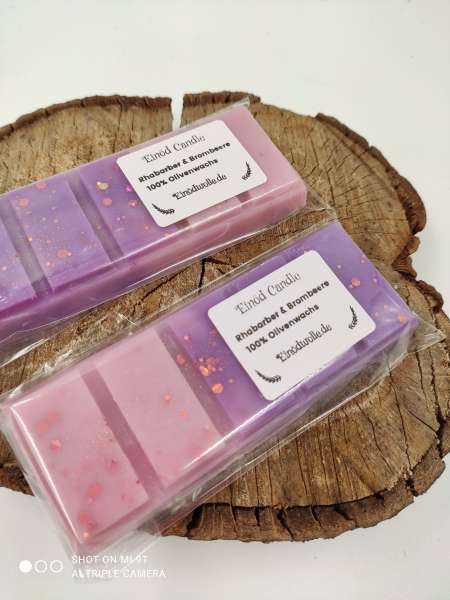 Duft Wachs Melt - Snap Bar  ***  RHABARBER & BROMBEERE